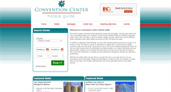 Desktop Screenshot of conventioncenterhotelsguide.com